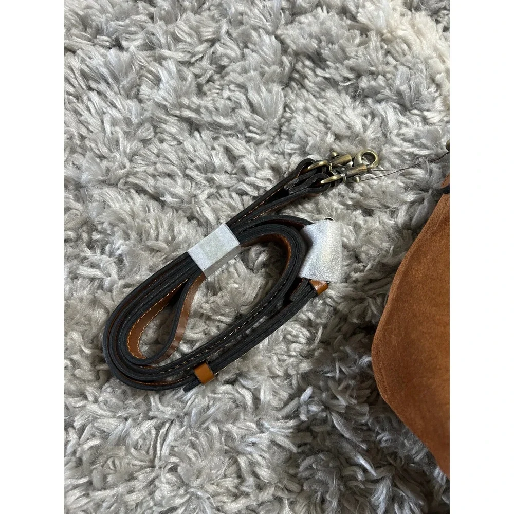 Patricia Nash Maura Suede Bag in‎ Light Tan